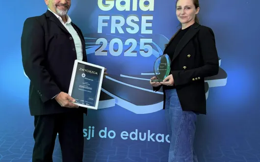 Dorota i Grzegorz na gali FRSE