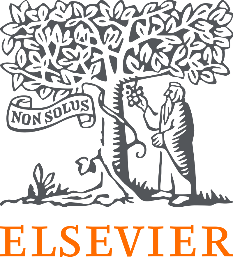 Logo wydawnictwa Elsevier