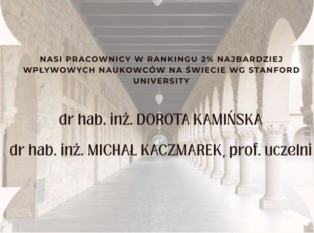 w tle arkada uniwersytetu z przodu napis