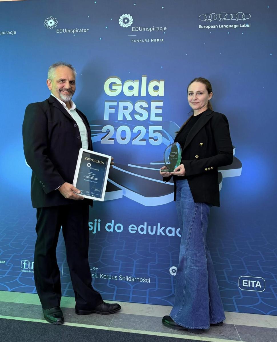 Dorota i Grzegorz na gali FRSE